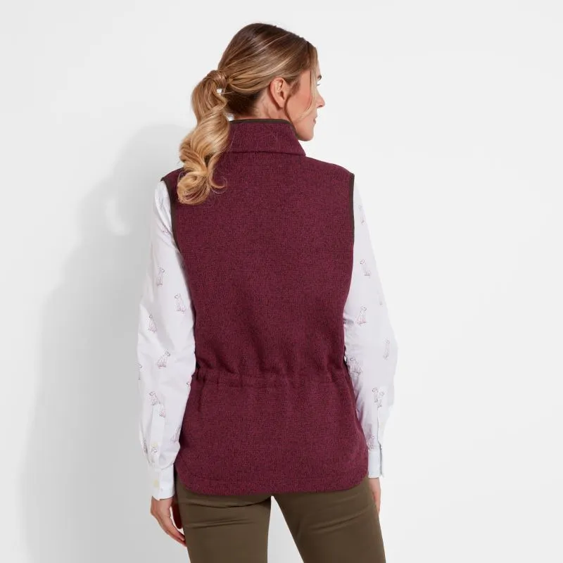 Schoffel Ashton Ladies Gilet - Mulberry