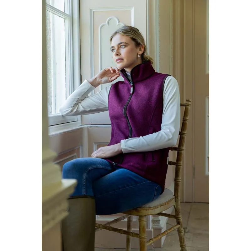 Schoffel Ashton Ladies Gilet - Mulberry