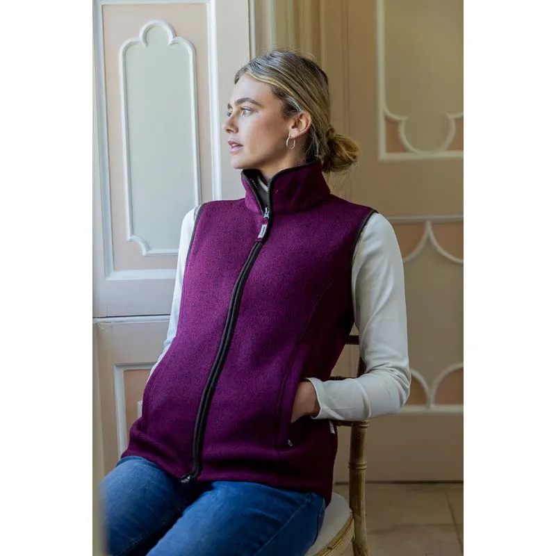 Schoffel Ashton Ladies Gilet - Mulberry