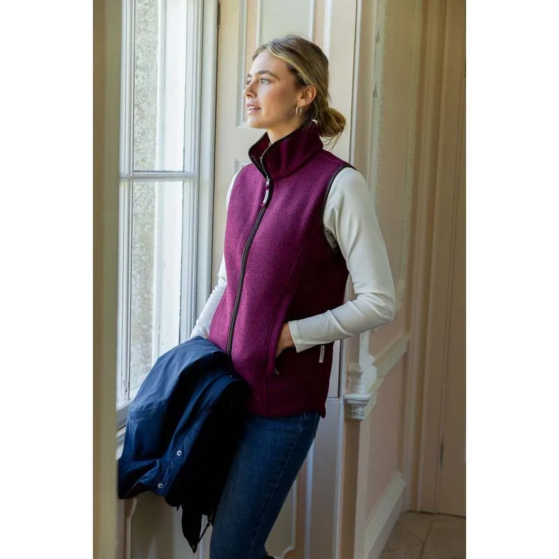 Schoffel Ashton Ladies Gilet - Mulberry