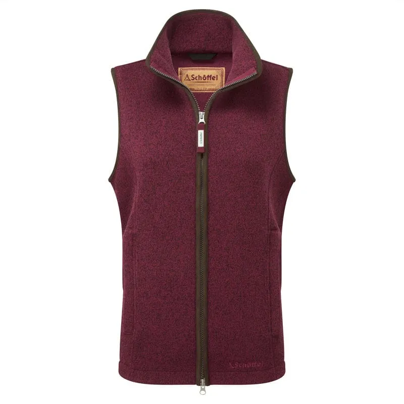 Schoffel Ashton Ladies Gilet - Mulberry