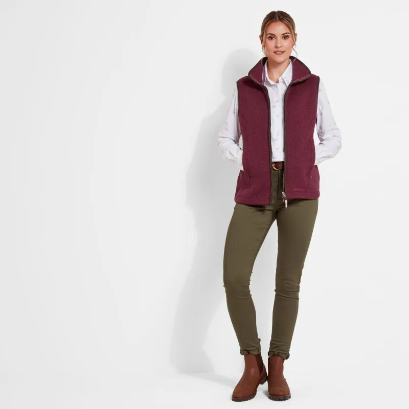 Schoffel Ashton Ladies Gilet - Mulberry