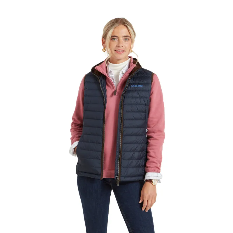 Schoffel Launde Down Ladies Gilet - Petrol Blue