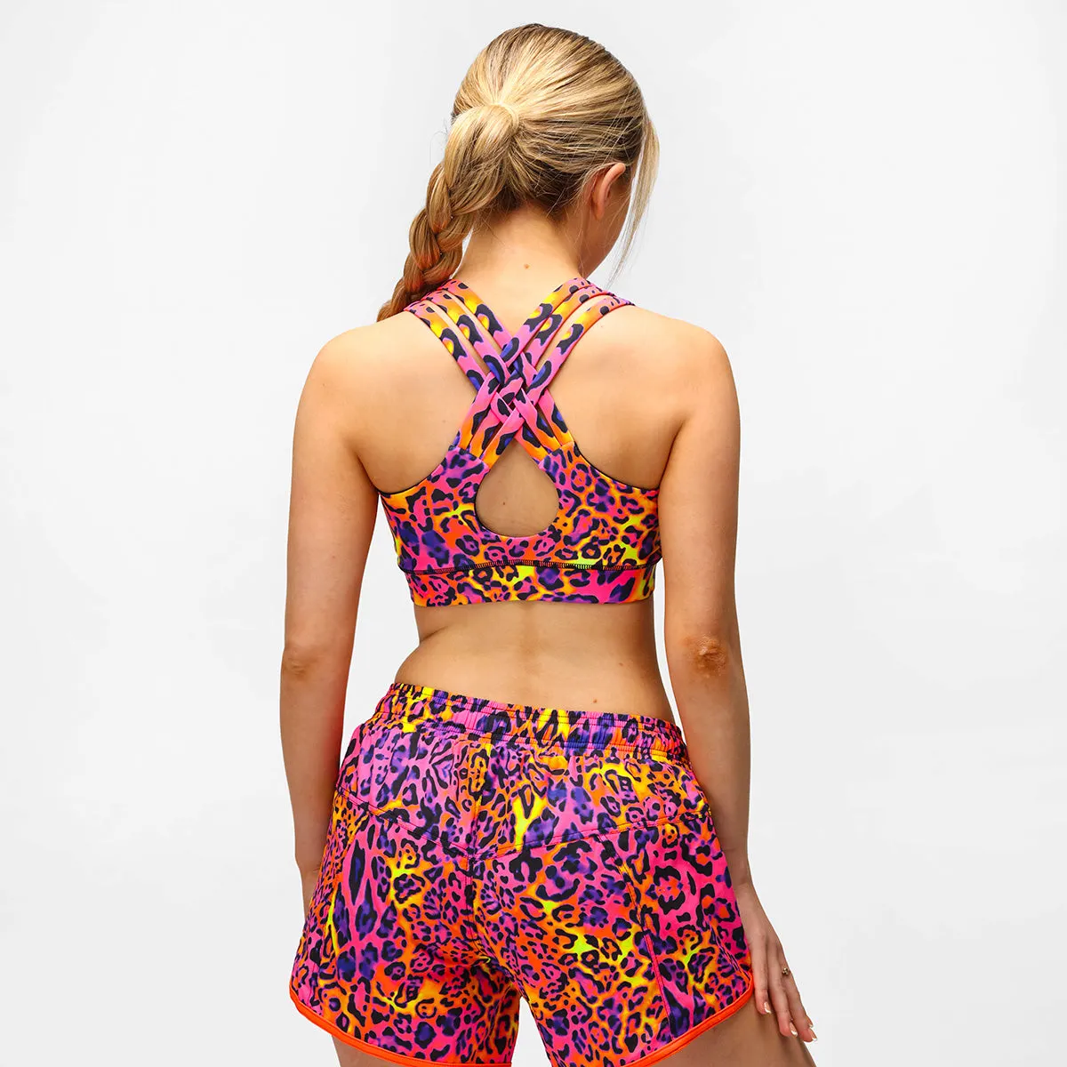 Sunset Safari Cross Back Bra