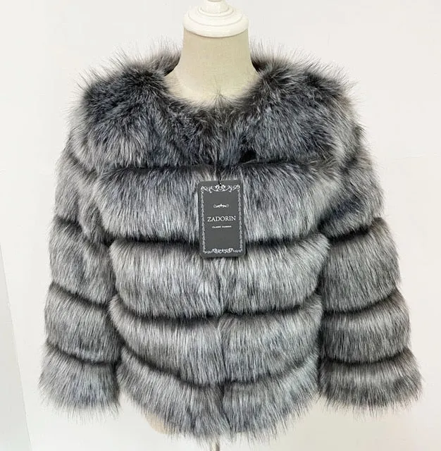 Swagger Jagger Faux Fur Coat