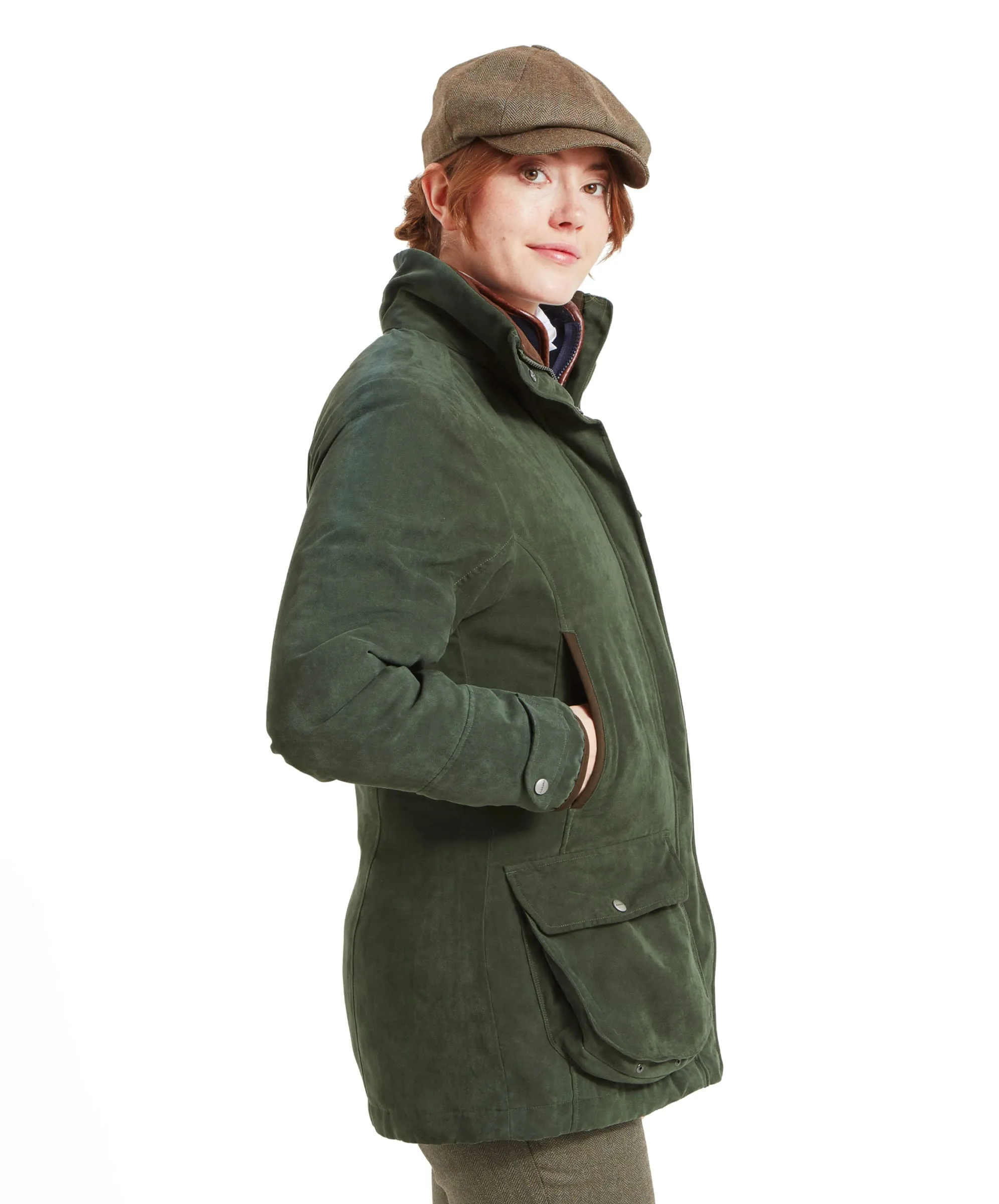 Teal Shooting Coat - Cedar