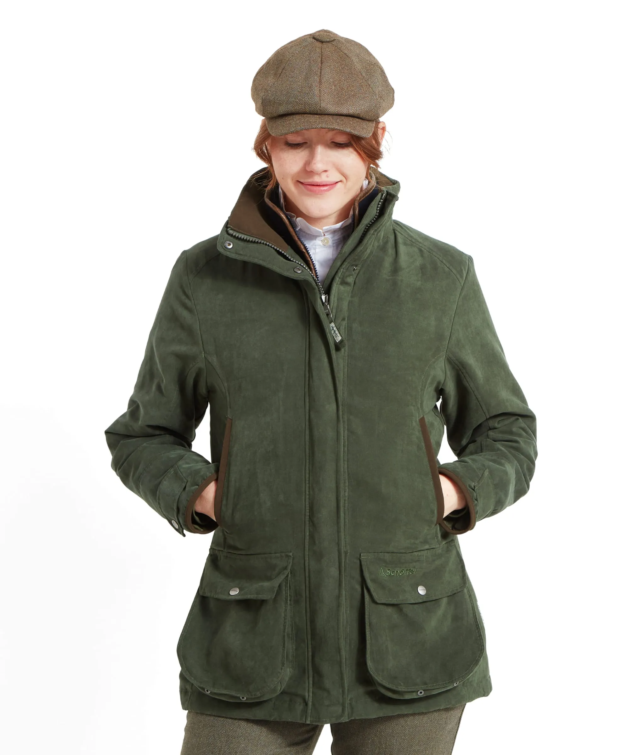 Teal Shooting Coat - Cedar