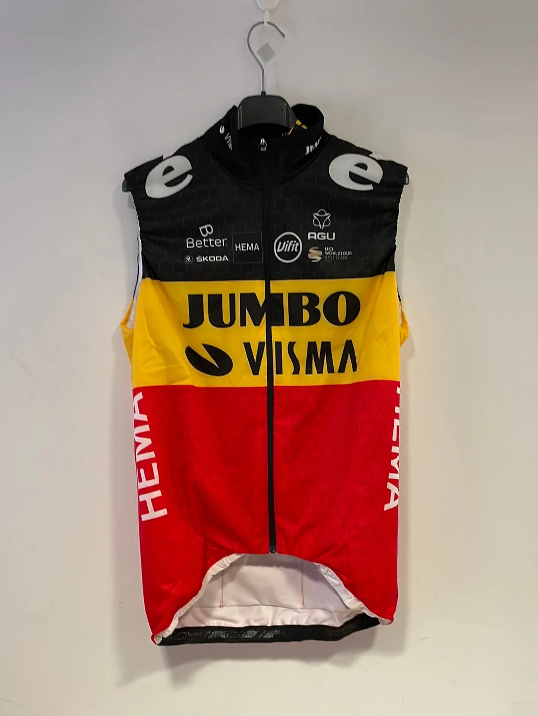 Team Jumbo Visma | AGU Premium Thermal Gilet Belgian Champ