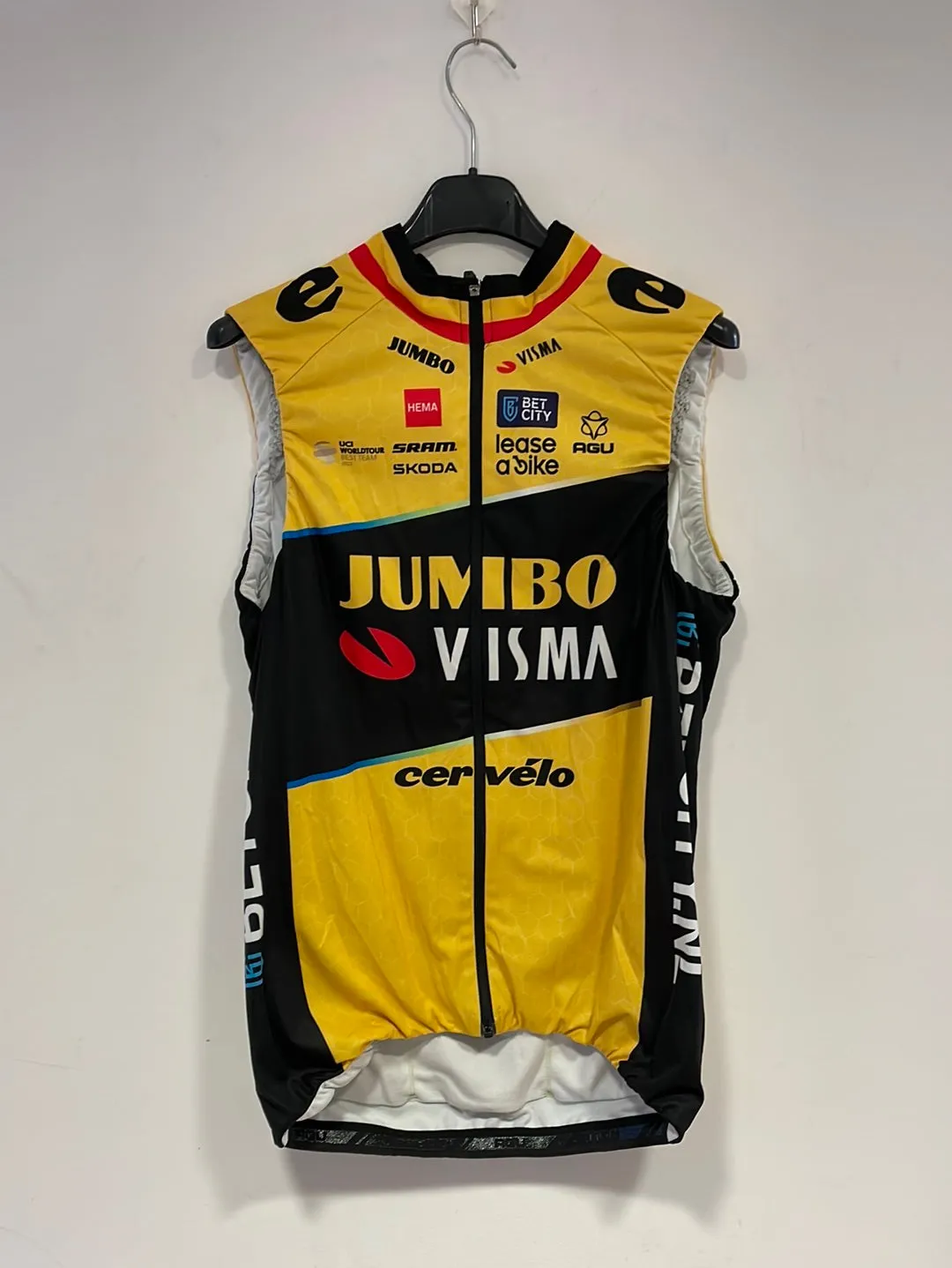 Team Jumbo Visma | AGU Premium Thermal Gilet Pocket 23 ex Belgian Champ