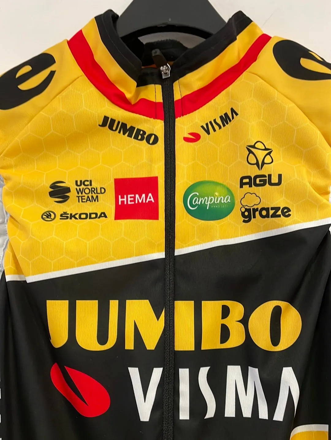 Team Jumbo Visma | AGU Premium Winter Thermal Gilet 22 Ex Belgian Champ