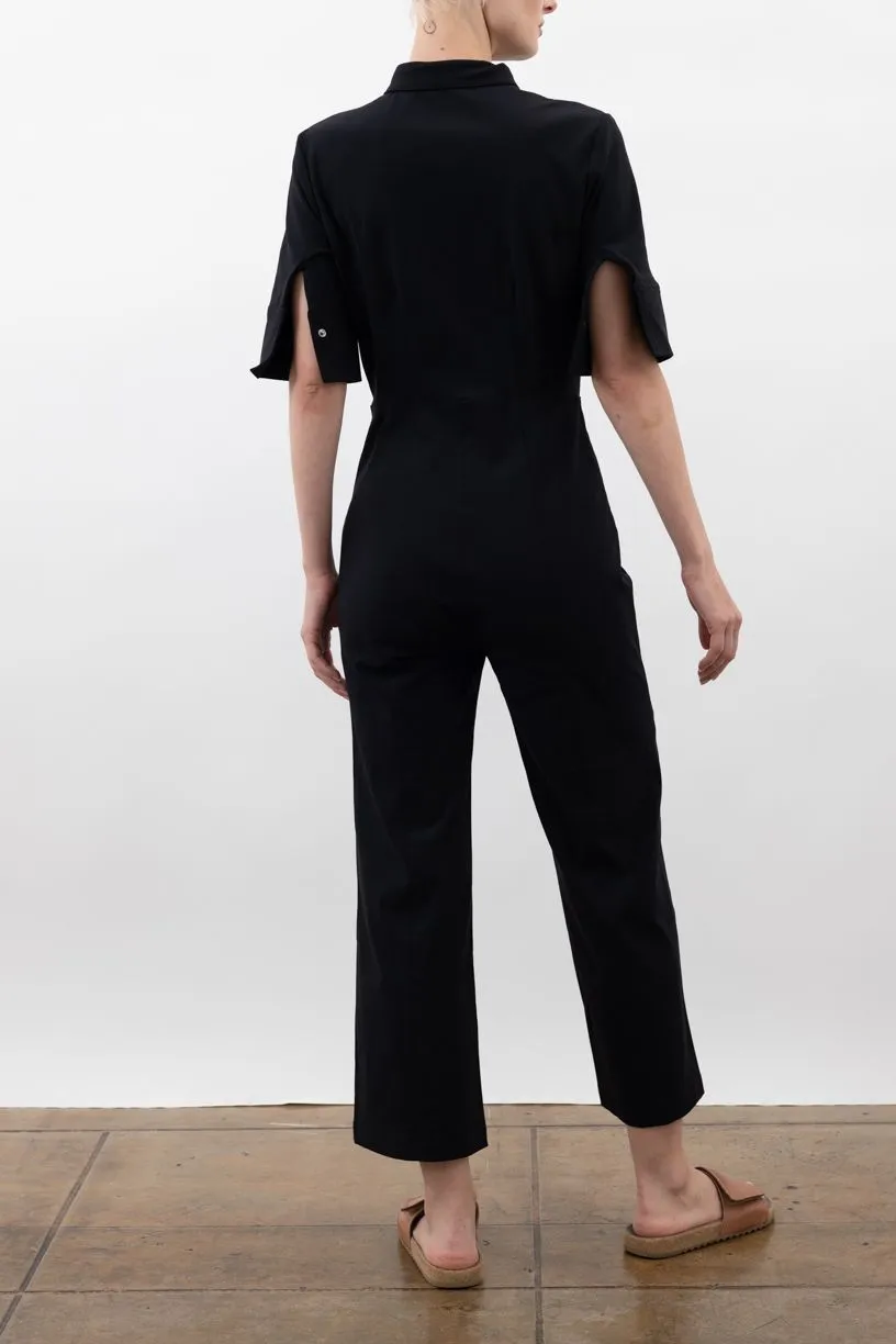 Tech Stretch Cropped Utility Jumpsuits - VANCOUVER