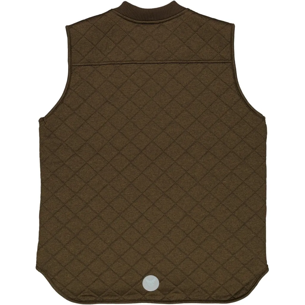 Thermo Gilet Eden adult - brown melange