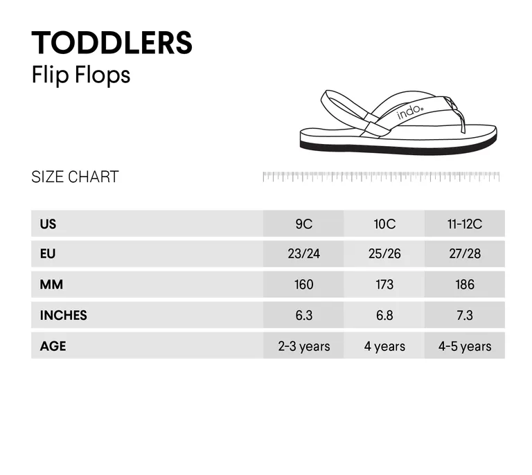 TODDLER'S ESSNTLS FLIP FLOPS (3-5 YRS)