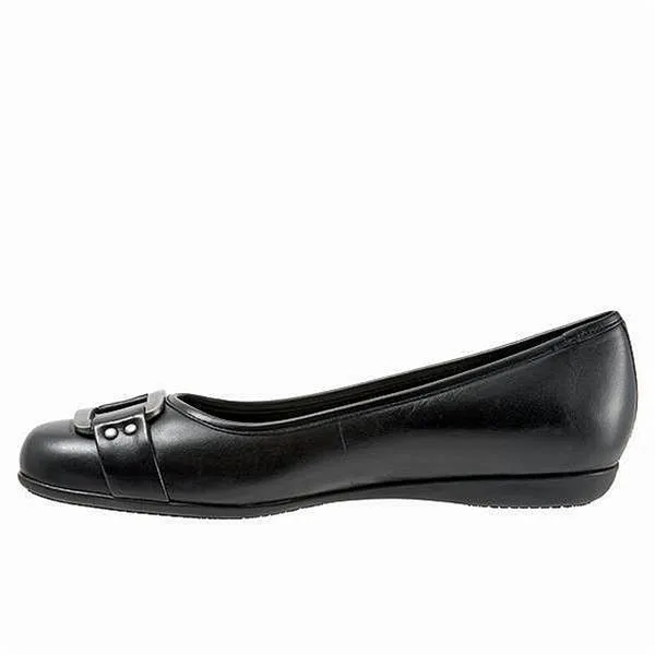 Trotters Sizzle Black Leather (Women's)