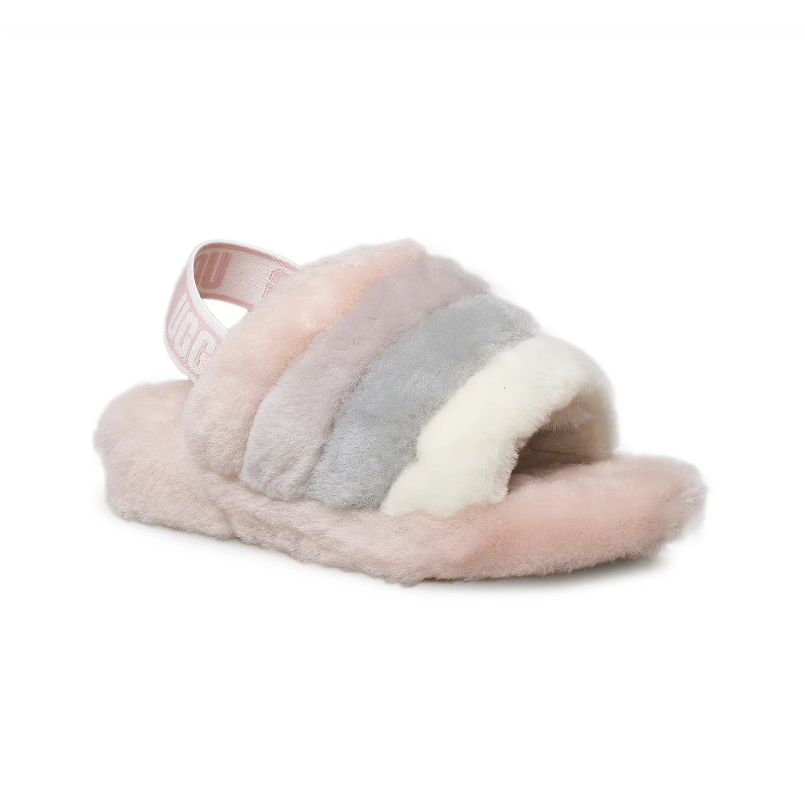 UGG Fluff Yeah Slide Quartz Multi Slippers - Women's