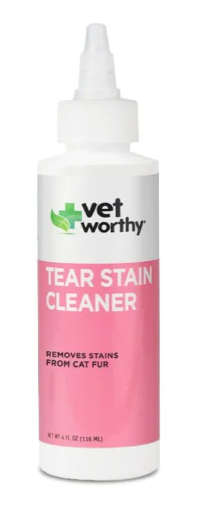 Vet Worthy Feline Tear Stain Cleaner, 4 oz