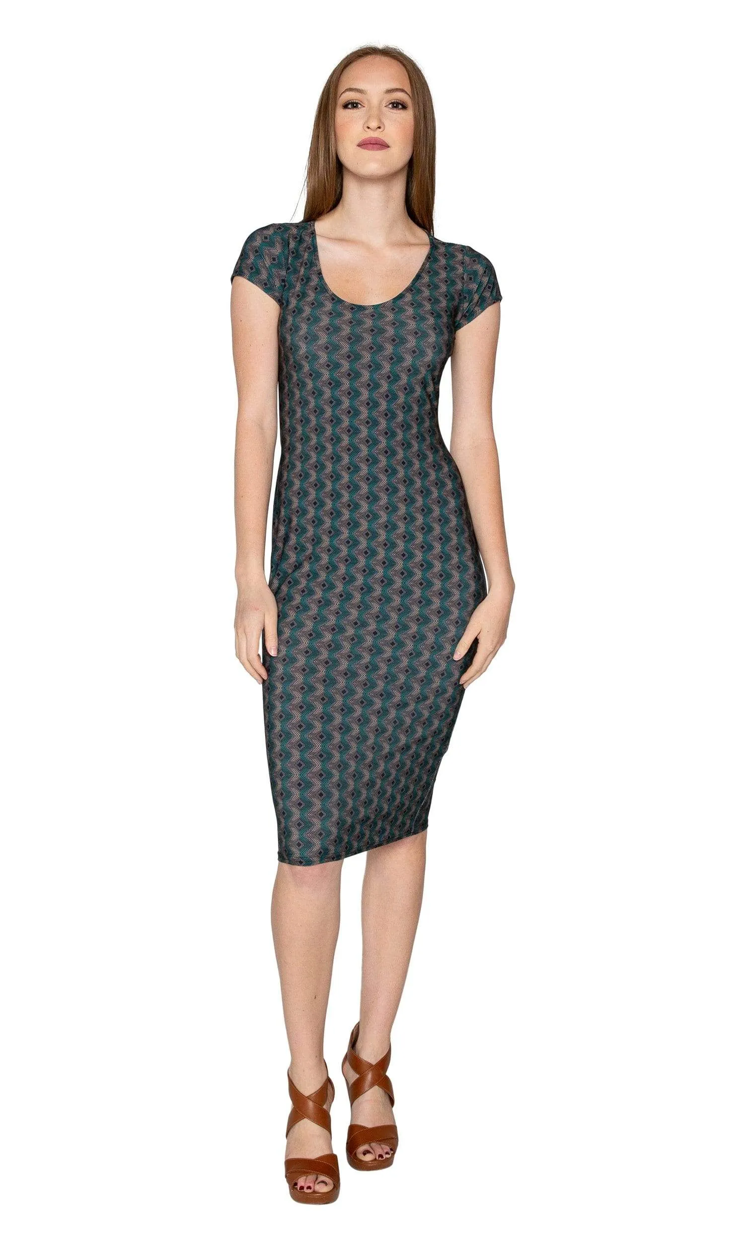 Viereck Tahini Scoop Neck Dress - Renaldo