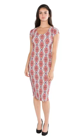 Viereck Tahini Scoop Neck Dress - Samosa