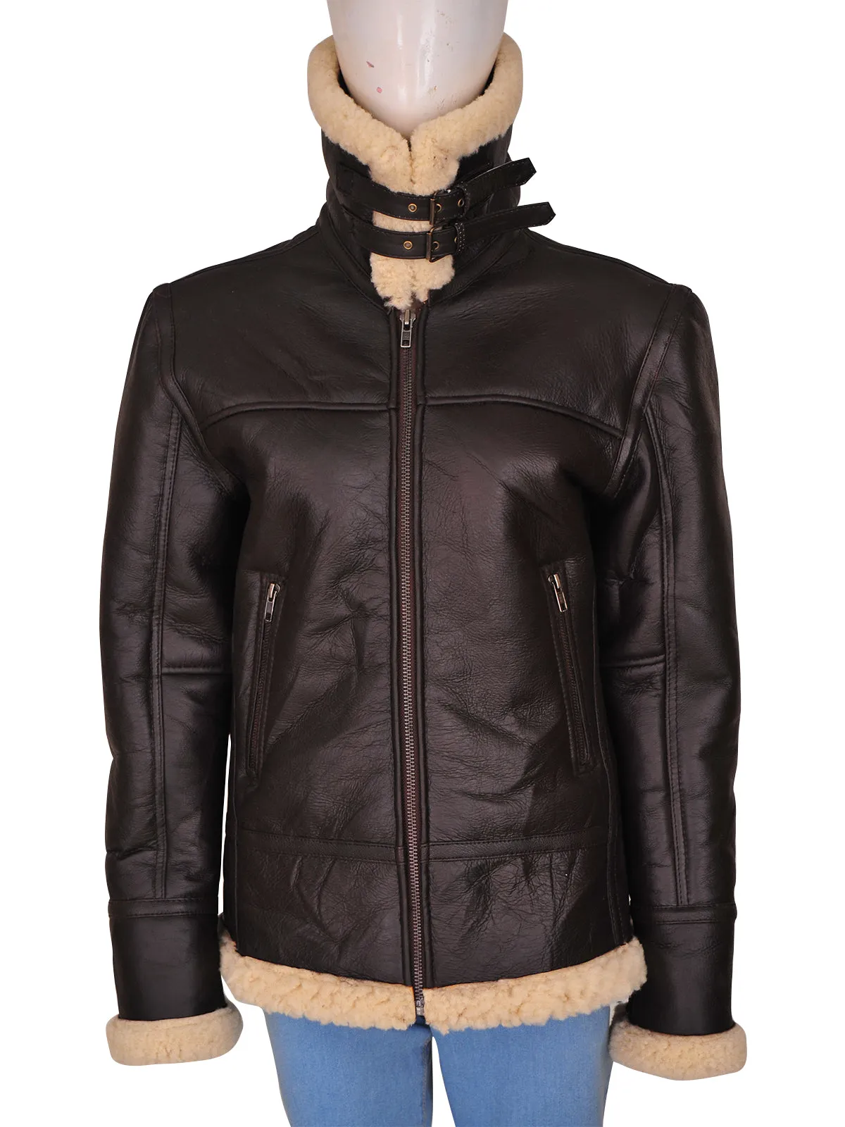 Women's B3 Bomber Shearling Aviator Jacket