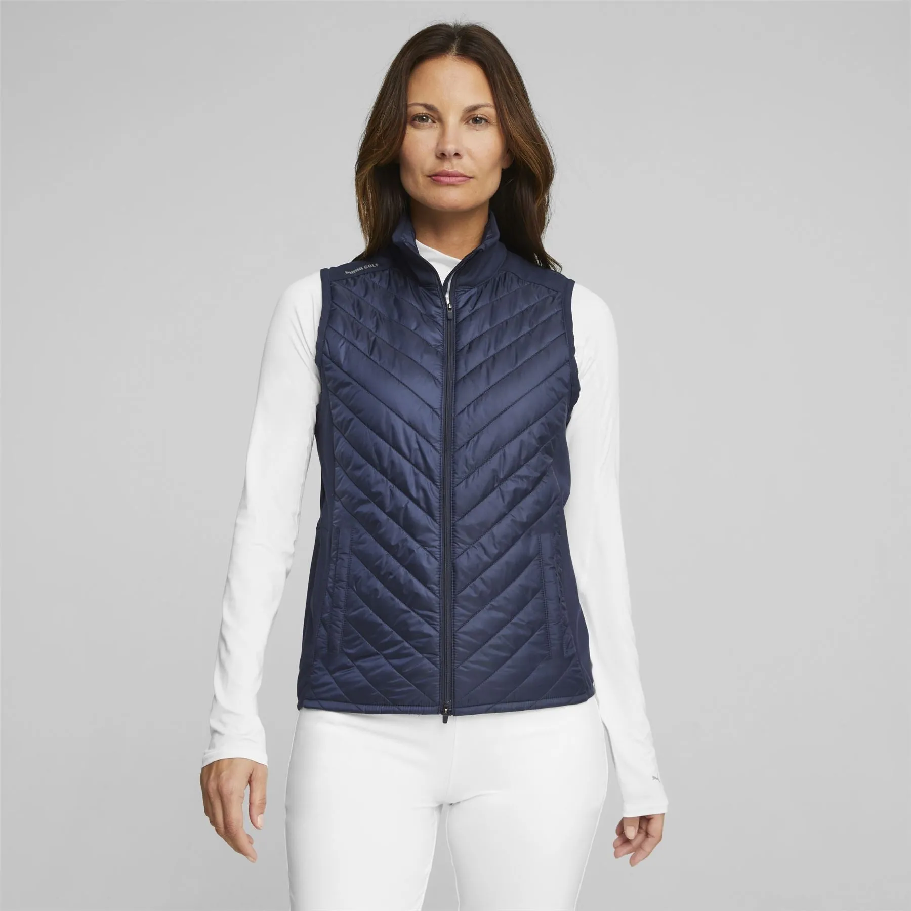 Womens Frost Quilted Gilet Navy Blazer - SS24