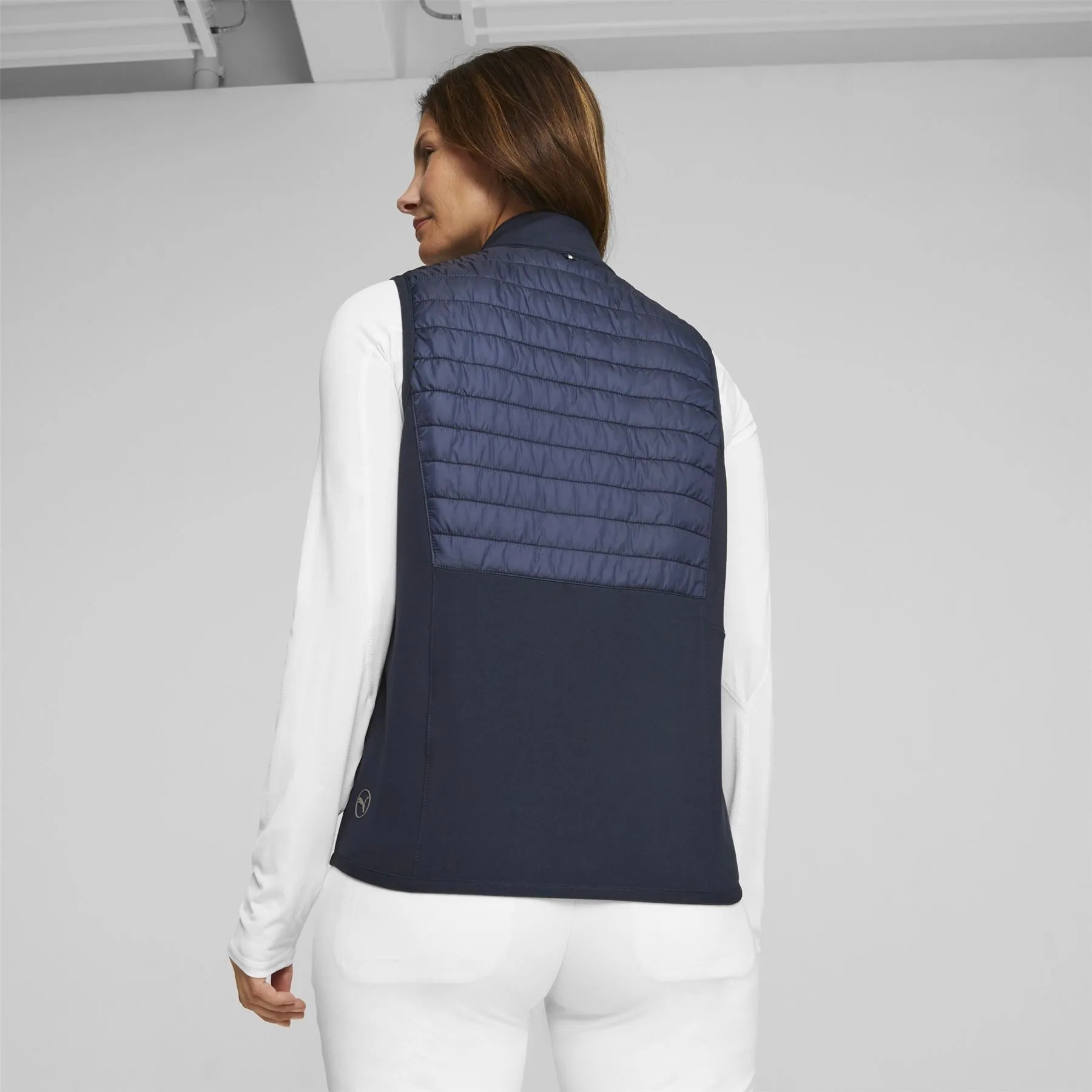 Womens Frost Quilted Gilet Navy Blazer - SS24