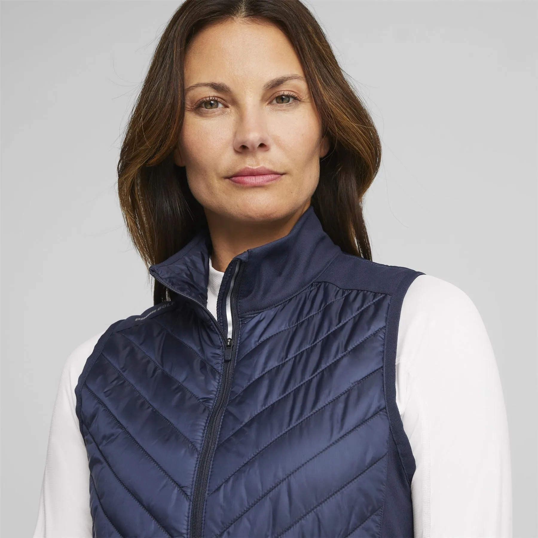 Womens Frost Quilted Gilet Navy Blazer - SS24