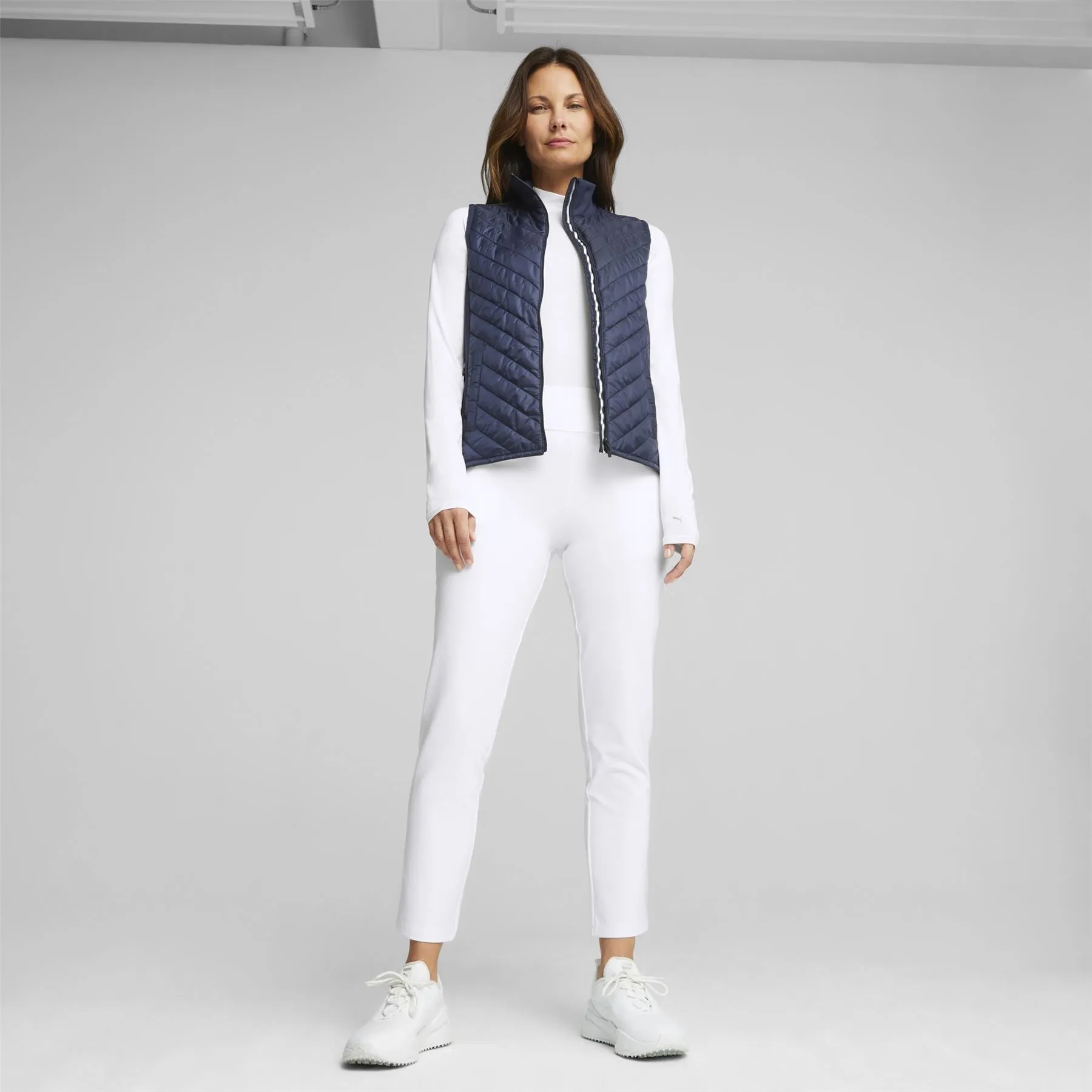 Womens Frost Quilted Gilet Navy Blazer - SS24