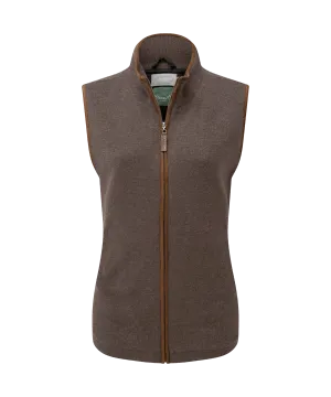 Women's Lambswool Aerobloc Gilet - Mole