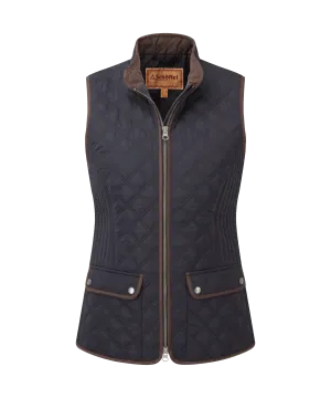 Women's Quilt Gilet - Midnight