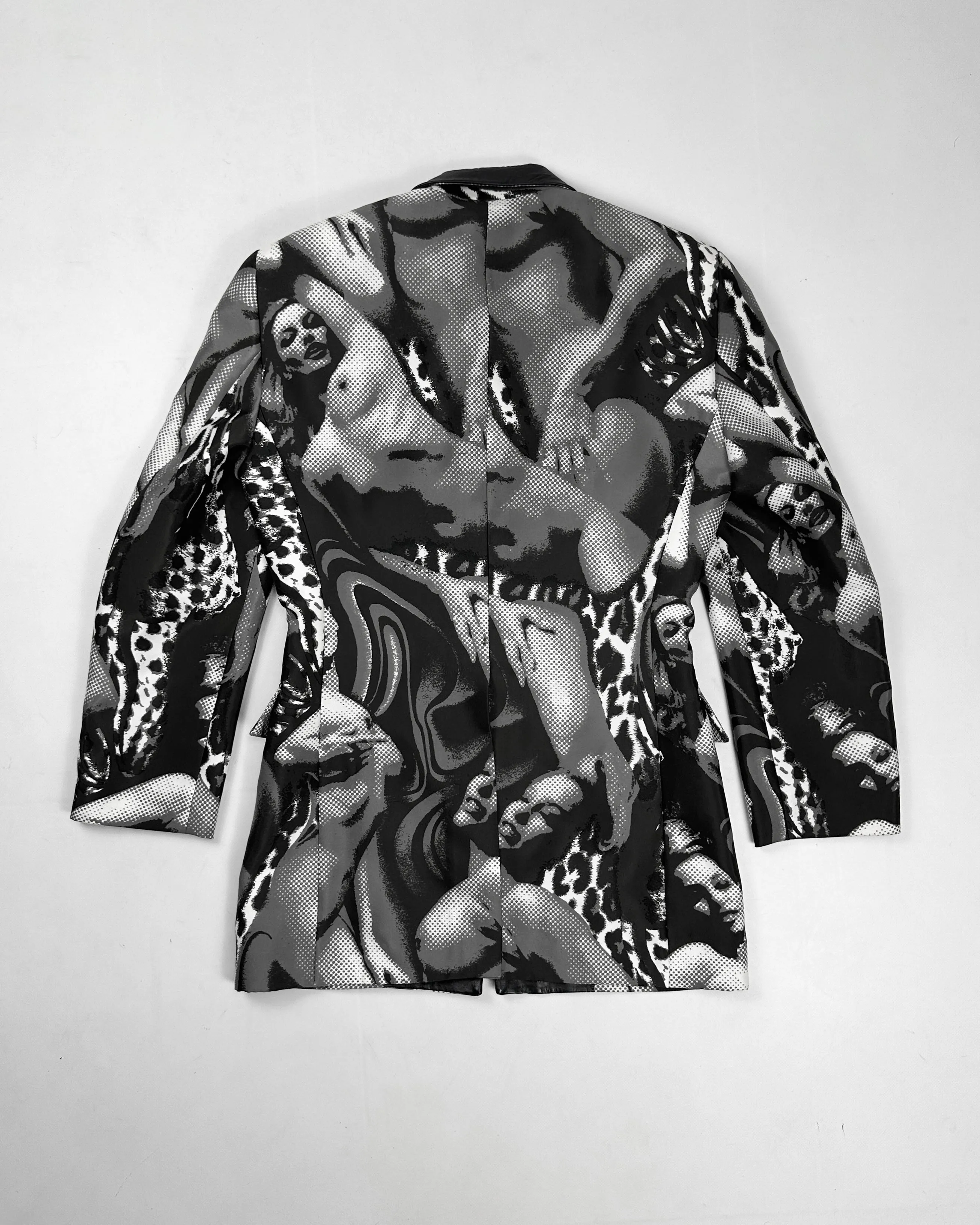 Yoshiyuki Konishi Printed Long Blazer 1990's